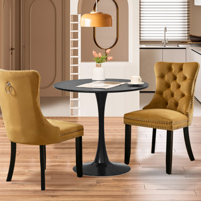 Round Dining Table Sets with 2 chairs