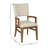 CONTOUR UPHOLSTERED ARM CHAIR