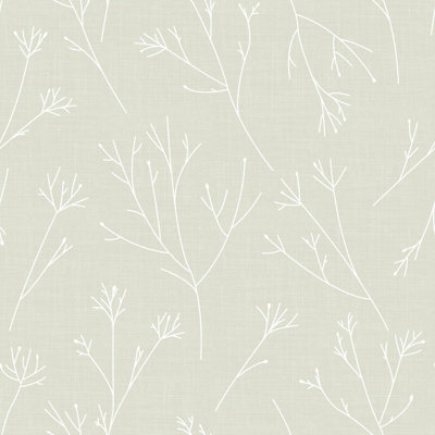 Alaze Twigs Peel and Stick Wallpaper Roll