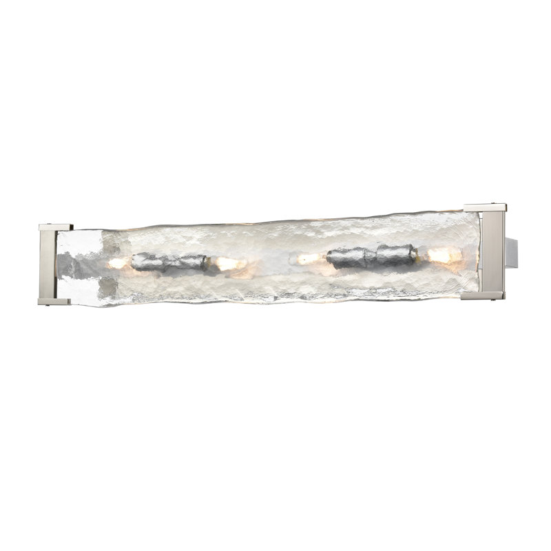 Éclairage pour meuble-lavabo 4 lumières Clairette, Chrome