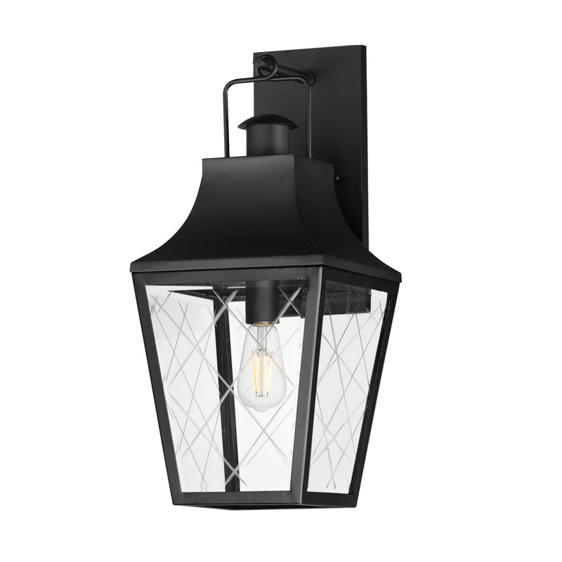 Storybook-Lanterne suspendue d'extérieur, H 27 po x l 9,5 po x P 9,5 po