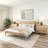 Lauritzen Solid Wood Panel Bed-991021903-991915656