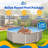 Belize Round 52-in Deep 6-in Top Rail Swimming Pool Package-6999811
