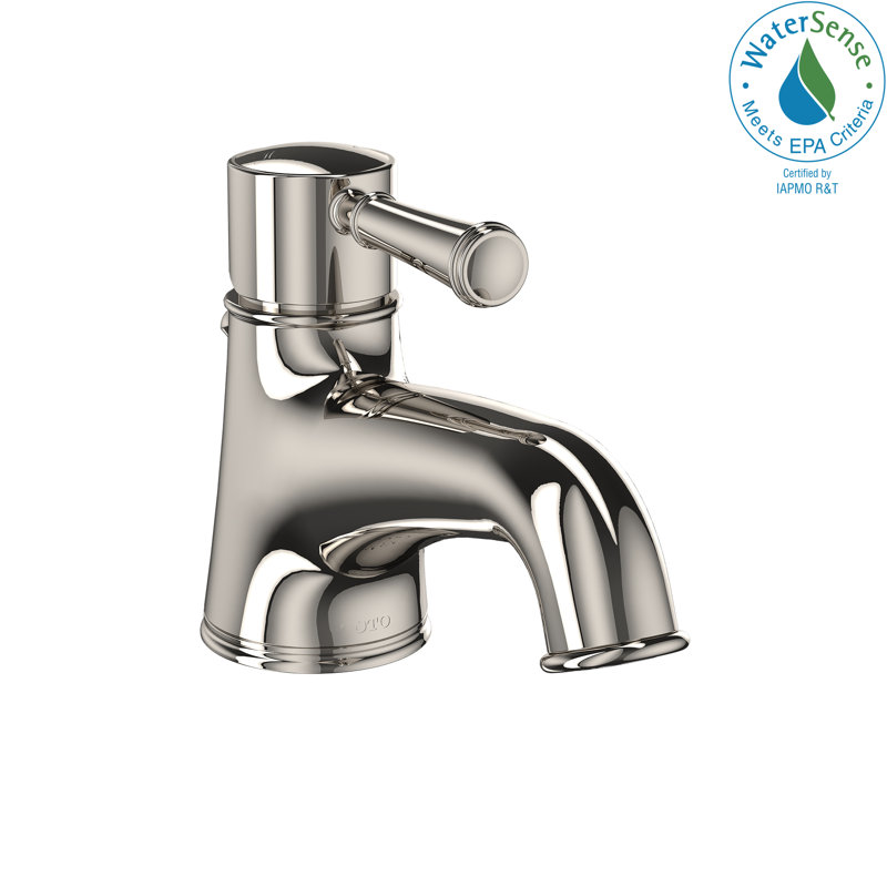 TOTO® Vivian™ Single Handle 1.5 GPM Bathroom Sink Faucet, Polished Nickel, Polished Nickel