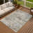 Machine Washable Indoor/Outdoor Kerwin ACN2370 Abstract Rug-1853452252