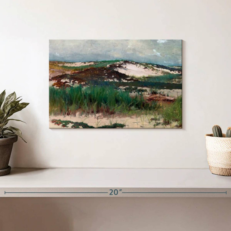 Dune de sable d'Alvord Nantucket 1890, H 8 po x l 12 po