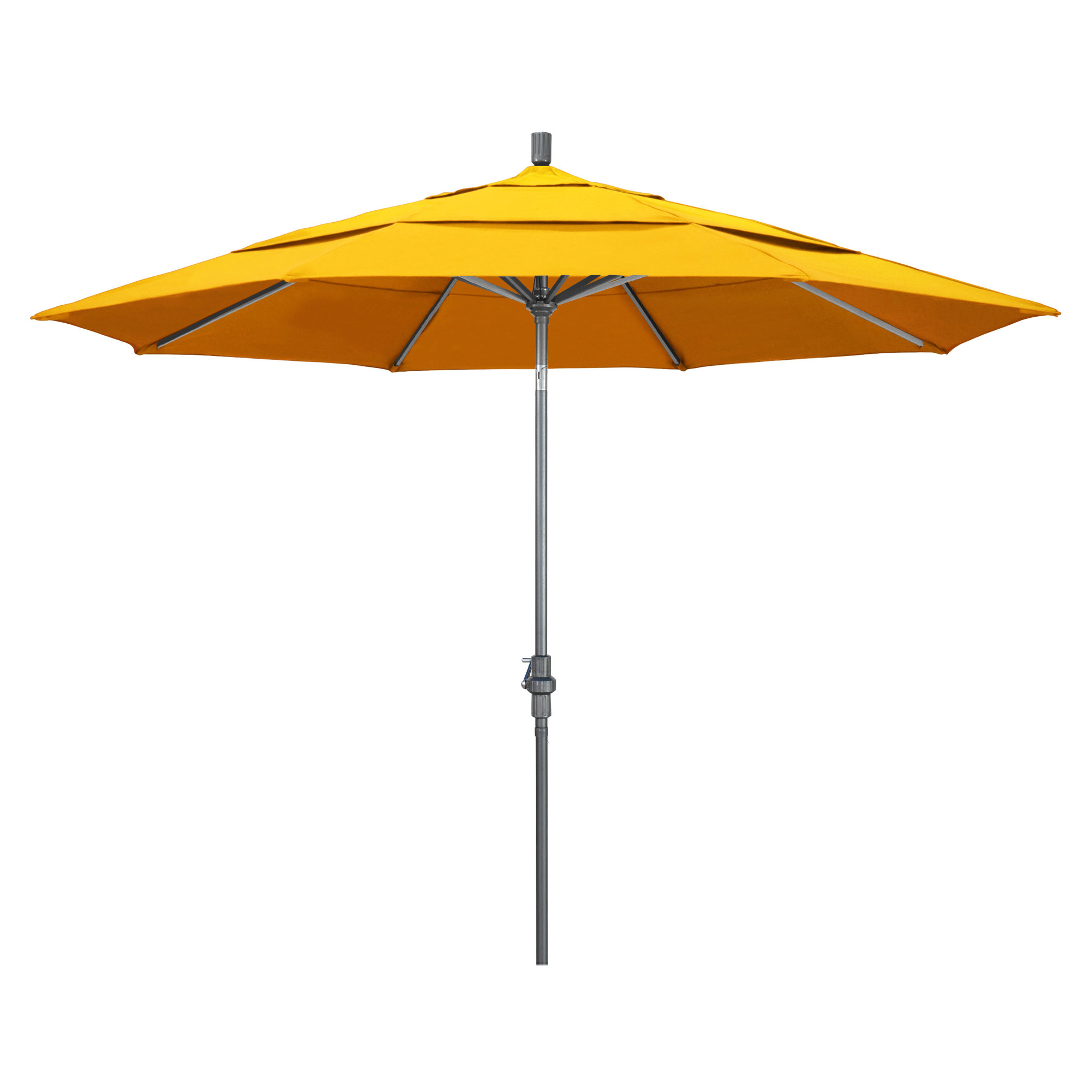 Broadmeade 132'' Sunbrella® Outdoor Umbrella, Canvas Sunflower Yellow Sunbrella® Canvas