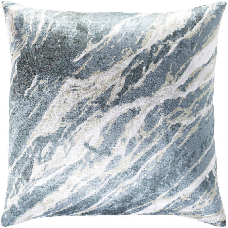 Abstract Throw Pillow, 20" x 20", Poly Fill