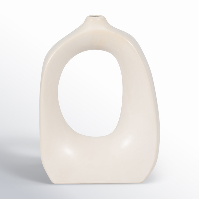 Haddonfield Porcelain Table Vase, 11" H x 8" W x 4" D