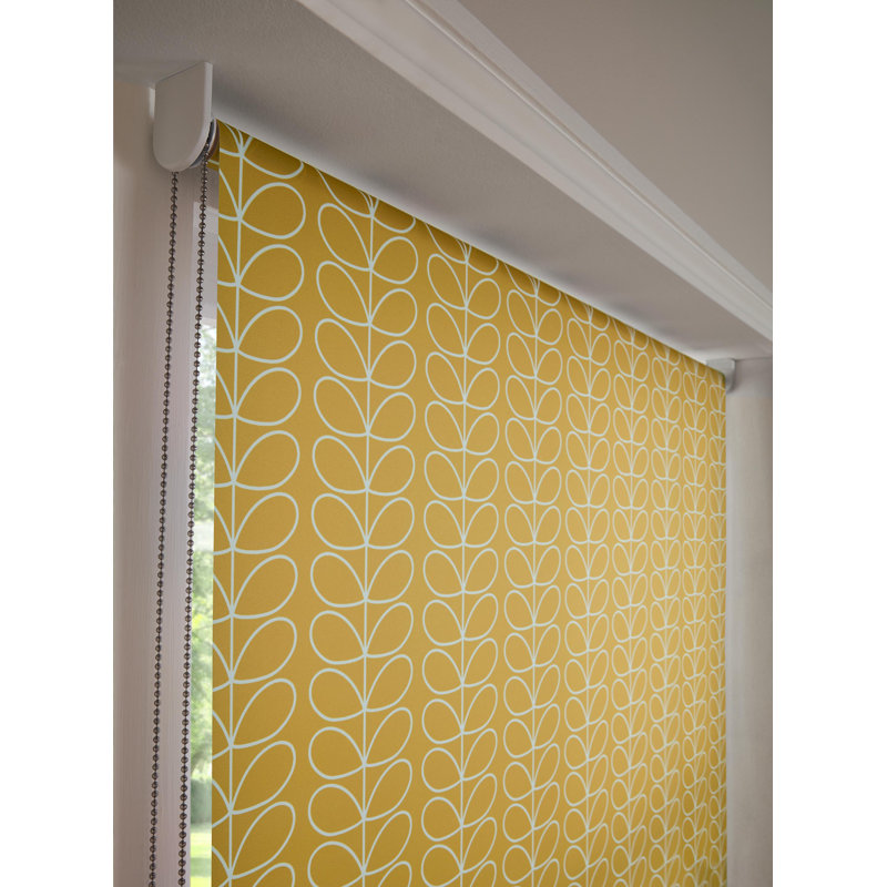 Linear Stem Room Roller Blind, Cool Grey, 60cm W x 162cm L