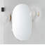 Miroir ovale en métal argenté 20 po x 28 po-1324364523-1324364527