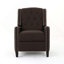 Fauteuil inclinable classique à dossier inclinable, recouvert de tissu-133689173