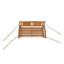 Arianna 2 Person Rubberwood Porch Swing