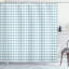 Ensemble de rideau de douche + crochets-123348587-44340552