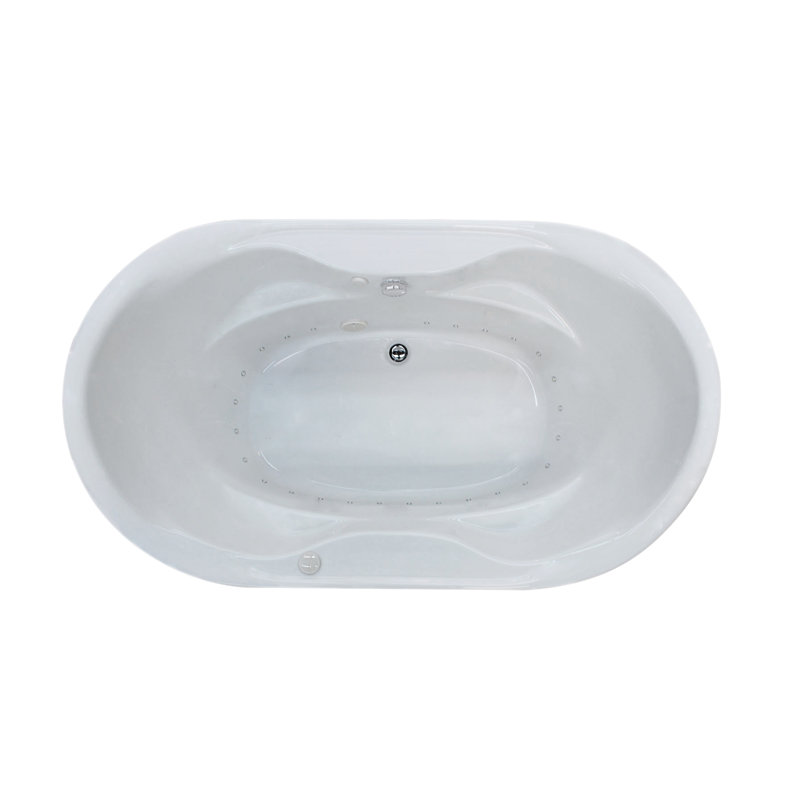 Antigua 70'' x 41'' Air Acrylic Bathtub