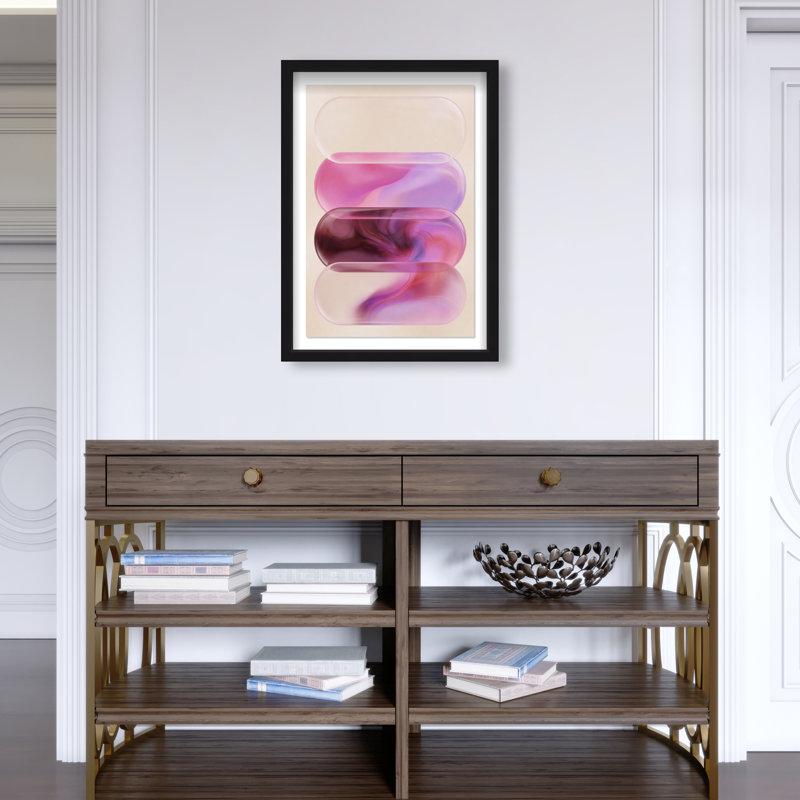 Clear Rose Print by Oliver Gal, 25.5"H x 17.5"W, Black Shadowbox