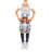 No Pattern Bib Apron