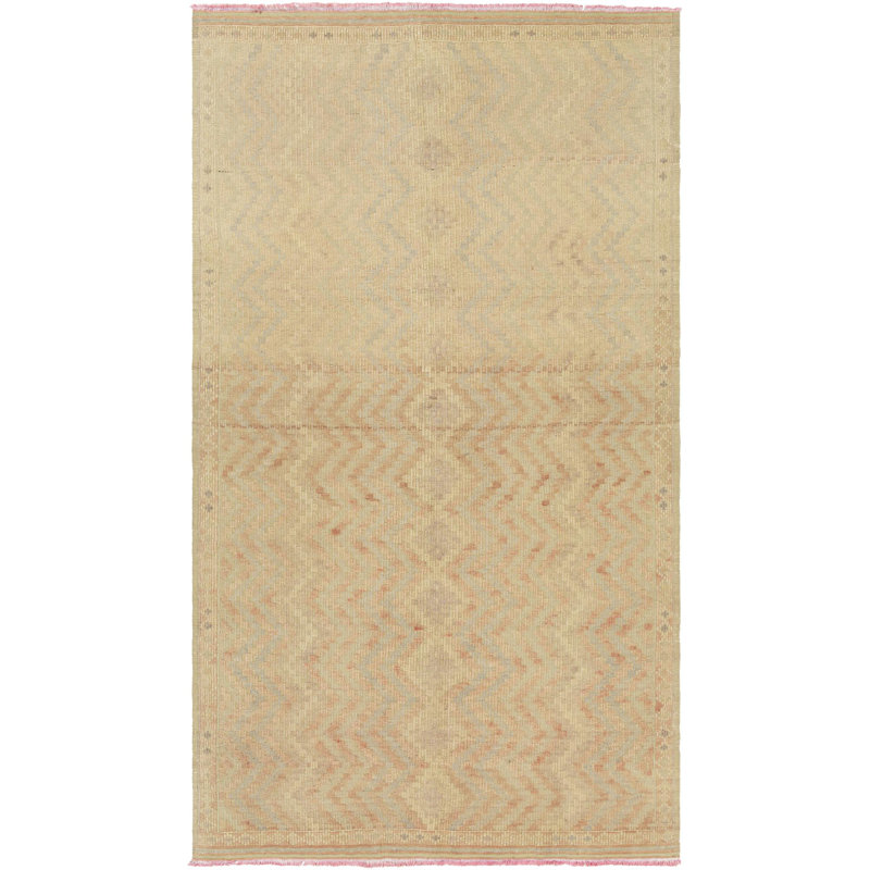 Antique One Of A Kind One-of-a-Kind 4'11" X 8'6" Hand Knotted Area Rug