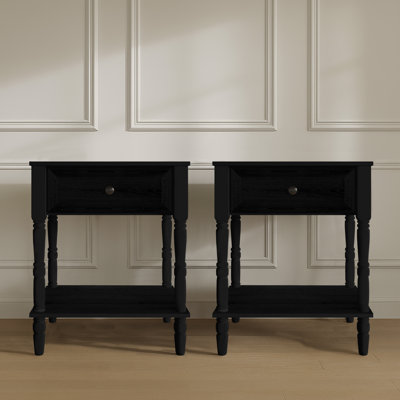 Ruston 1 Drawer Nightstand (Set Of 2)
