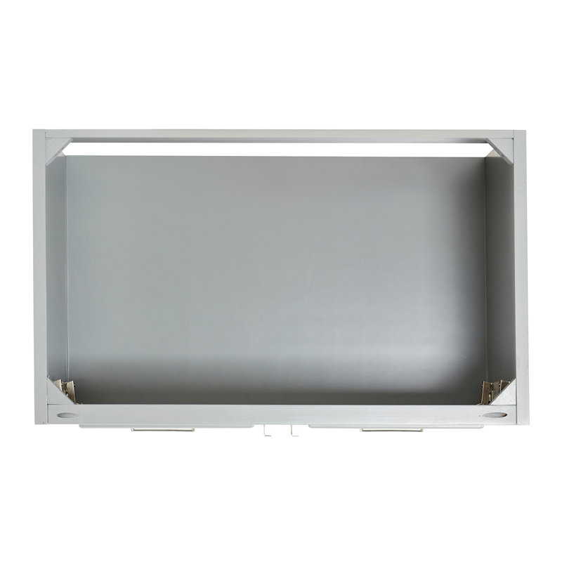 Stafford 36.75'' W Single Bathroom Vanity Base, Gray