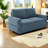Convertible Sofas, Chenille Adjustable Sleeper Loveseat For Small Home