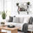 Sorbus 47.3 in Wood Wall Shelves with Black Metal Brackets, 2-Piece Set, White-135030850