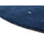 Handwoven Wool Gabbeh Uni Blue Rug-60831807