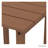 POLYWOOD Long Island 26" Counter Side Table-16223374