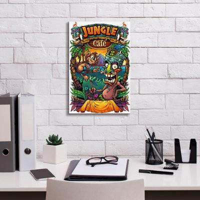 Impression sur toile Abdullatif Jungle Cafe Amazon