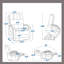 Fauteuil inclinable électrique avec massage et chaleur - Inclinaison à 180 ° - Accoudoirs en bois massif - Assemblage facile? - Mécanisme de mouvement robuste-115753190