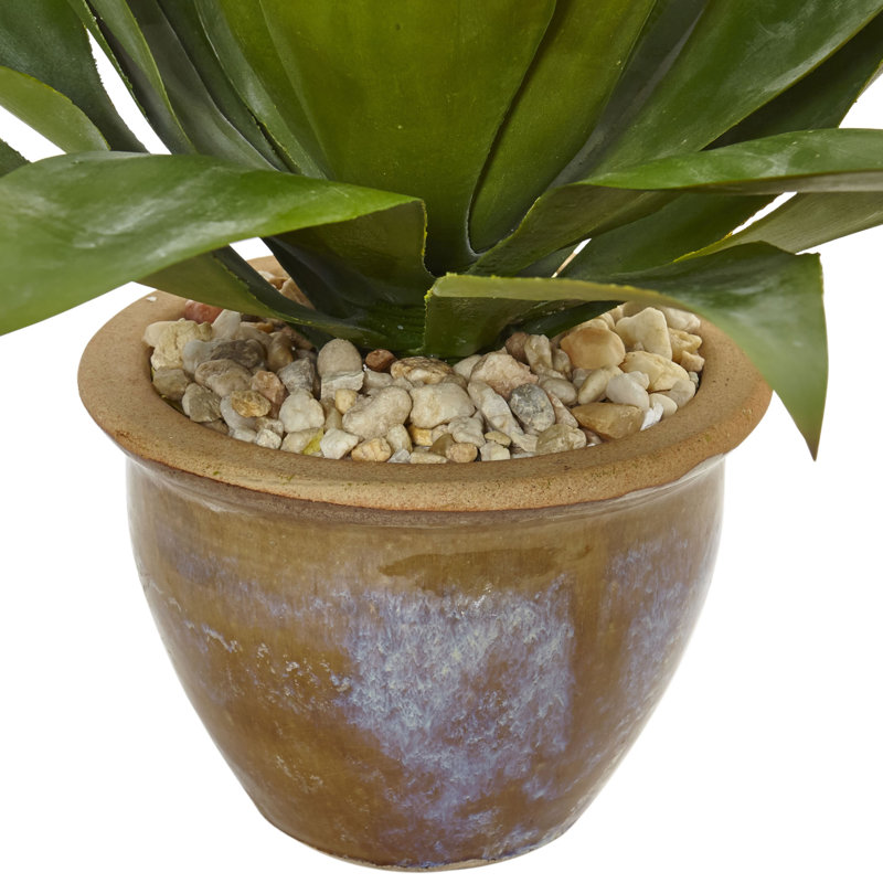 Plante agave artificielle 9" en pot