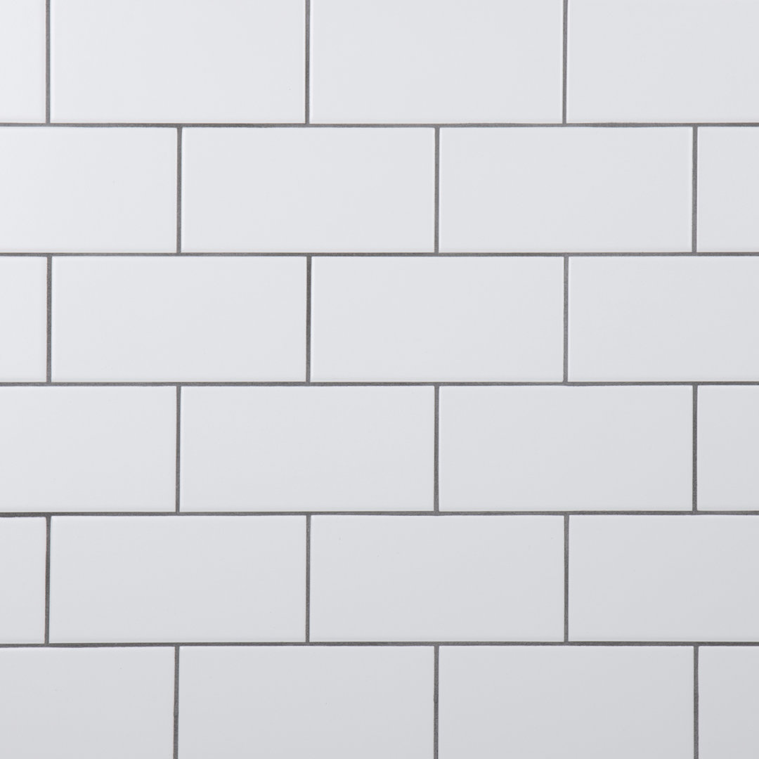 Crown Heights 3" x 6" Ceramic Subway Wall Tile Merola Tile 
