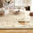 Distressed Abstract Non Slip Washable Area Rug(4'X6', Brown)-929365985