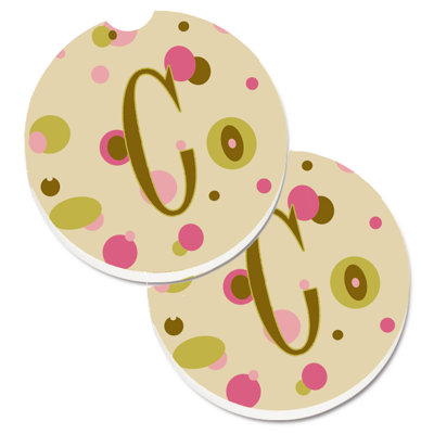 Sous-verre Initiale Monogram
