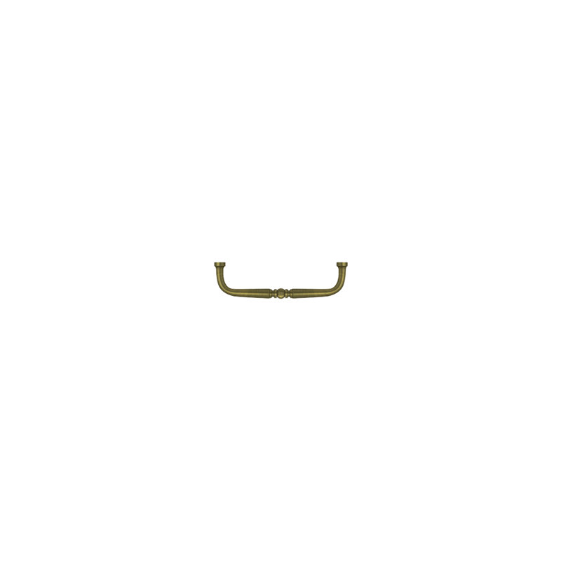 Arch Pull, Antique Brass