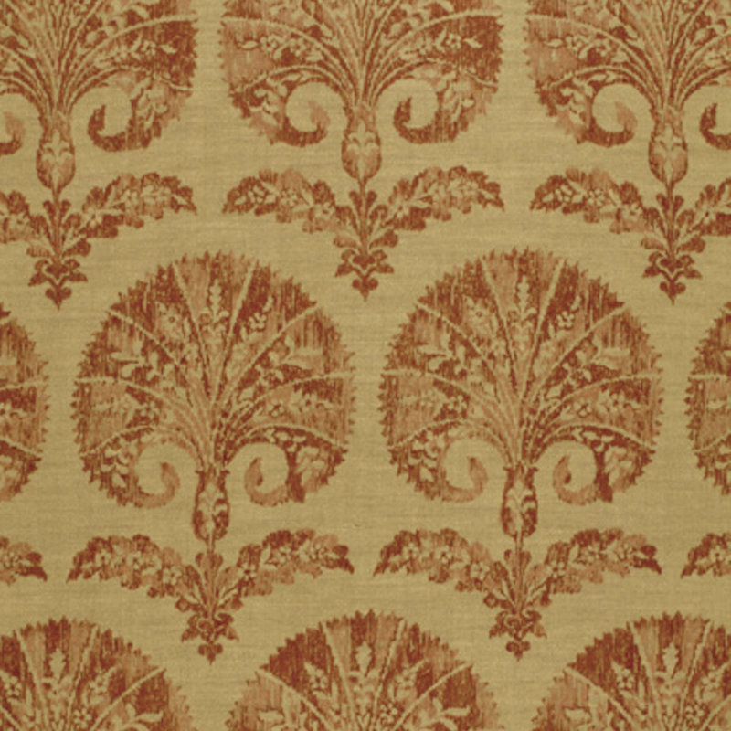 Tasha Carnation Fabric, Terra