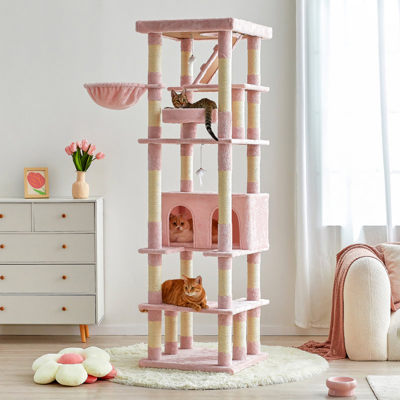Grand arbre à chat 75 "Amariani, Rose
