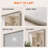 Cosy 30 in. W x 30 in. H Rectangular Framed Wall Bathroom Vanity Mirror in Brushed Nickel-1505253545-1505253546
