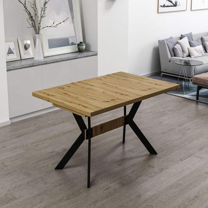 Ferro Beech Dining Table, Oak