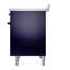 Cuisinière à induction 40 pouces avec 6 éléments à induction ILVE Nostalgie II Series (porte en verre)-1695305313