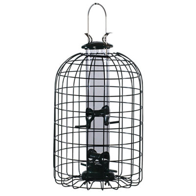 Levesque Metal Hanging Tube Bird Feeder