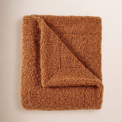 Teddy Boucle Throw Blanket