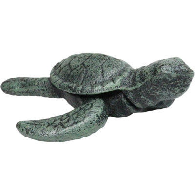 Ensemble de 2 mini-figurines tortue de mer verte