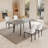 Keiah 4 - Person Butterfly Leaf Dining Set-1432251176