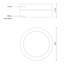 Lomita 1 - Light LED Flush Mount-64113423