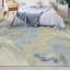 Canterbury Silk Abstract Area Rug in Blue-73602501