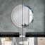 Huldar Glass Flat Wall Mirror