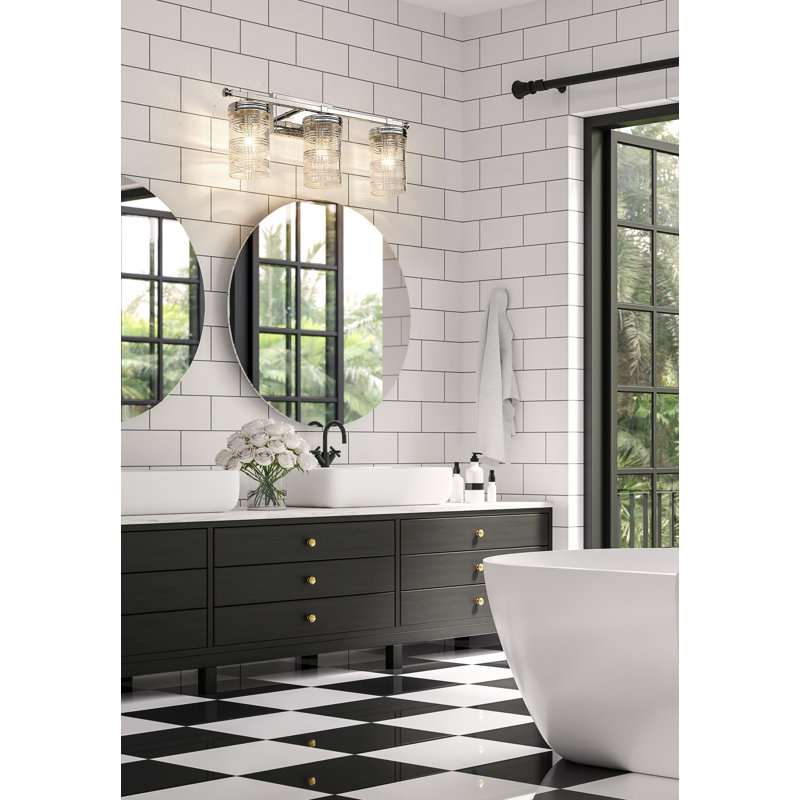 Gatta 3 - Light Dimmable Vanity Light, Polished Nickel