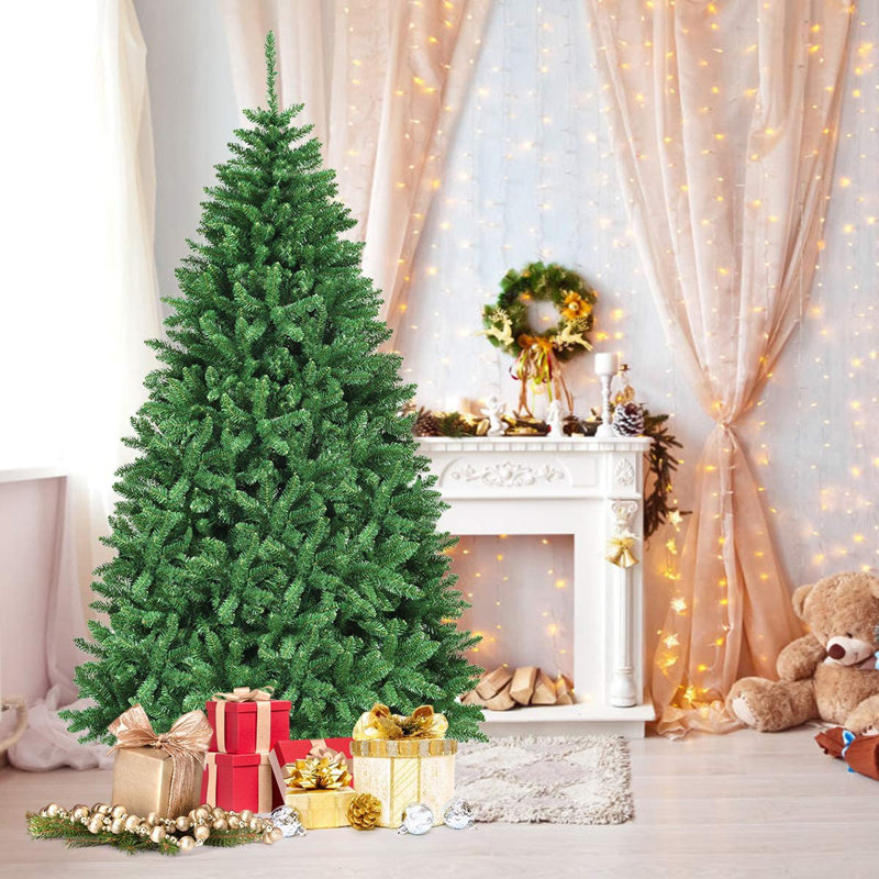 225cm H Artificial Pine Christmas Tree