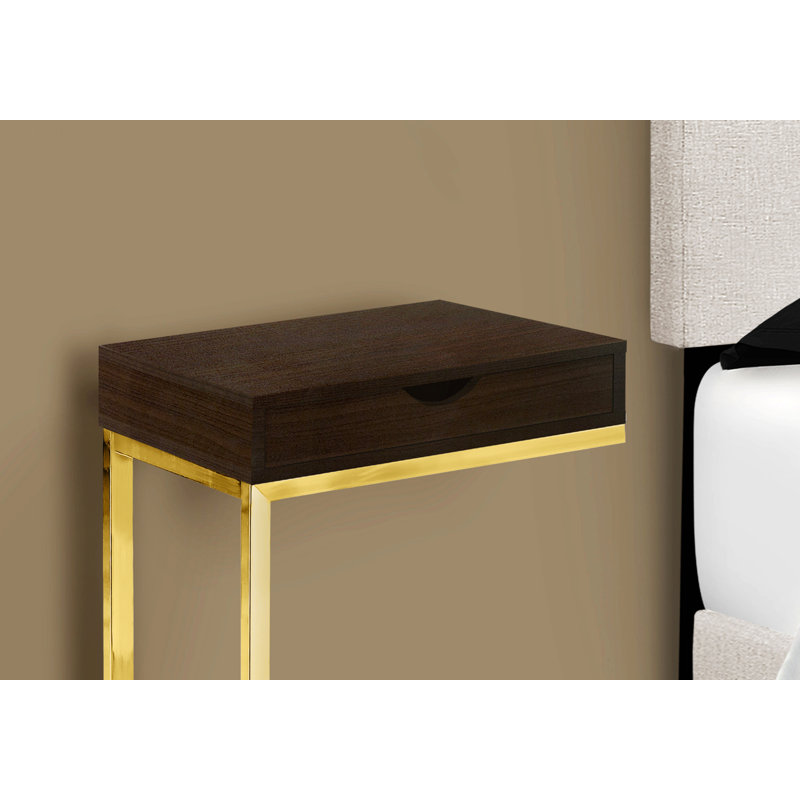 Petite table d'intérieur, table de bout de salon, table d'appoint, table d'appoint avec tiroir de rangement